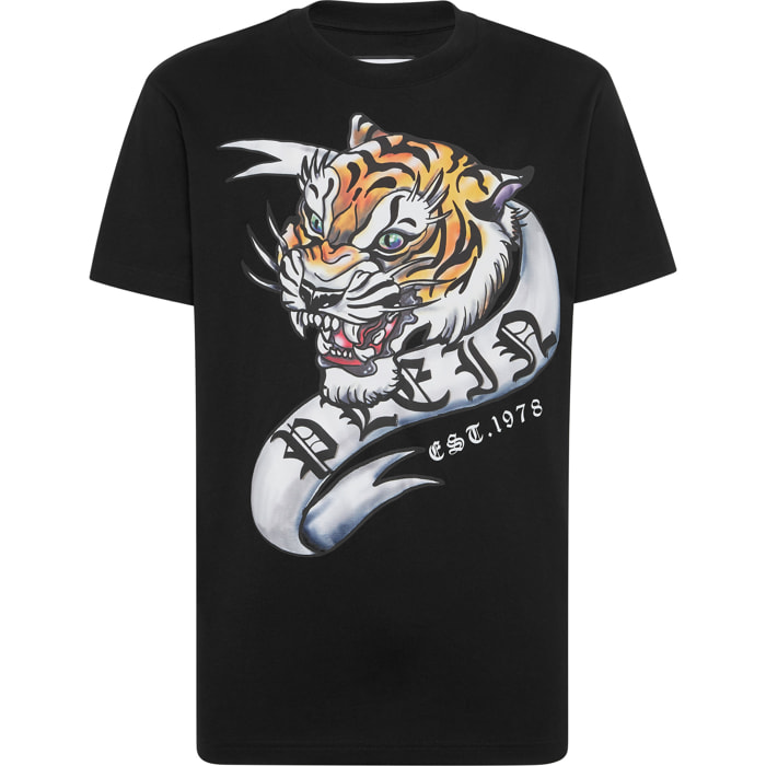 PHILIPP PLEIN T-Shirt Round Neck TATTOO