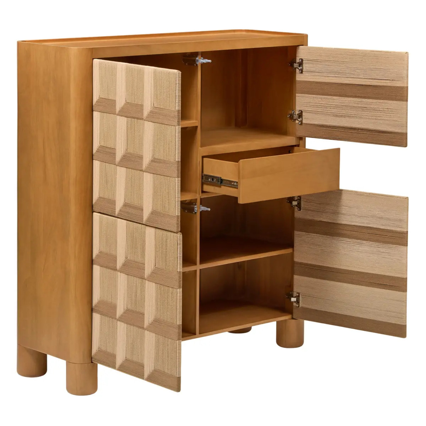 Buffet haut Netsi rectangulaire beige
