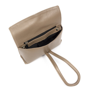 Agra borsa a mano. Vera pelle Dollaro.