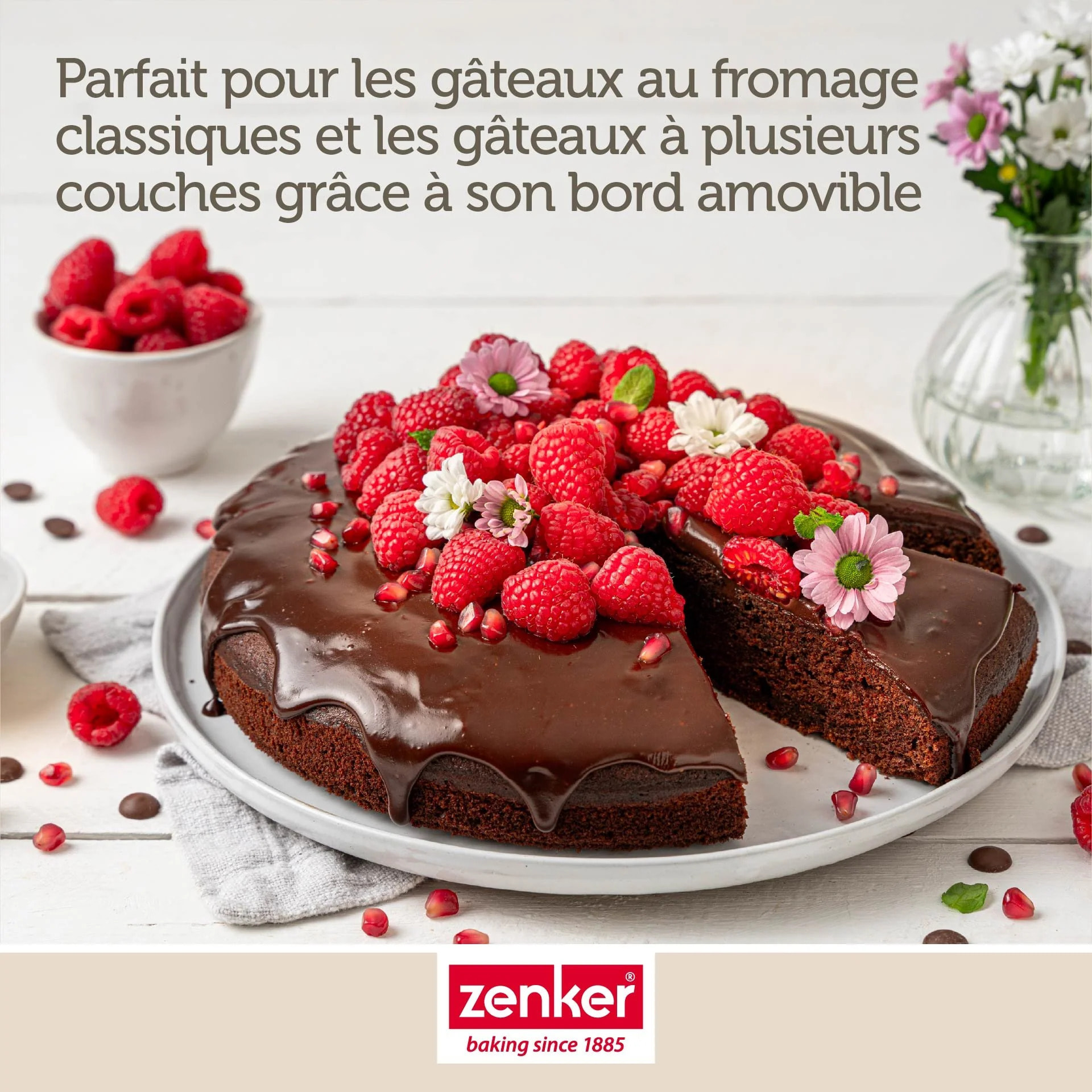 Moule à manqué à charnière Zenker PerfectBack+