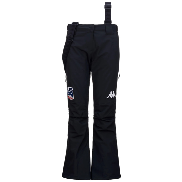 Kappa - Pantaloni Donna Blu - 6Cento 665 Us