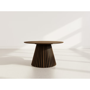 Freya - table basse - 78 cm - Marron