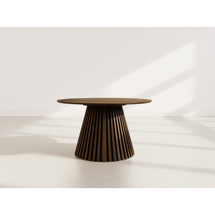 Freya - table basse - 78 cm - Marron