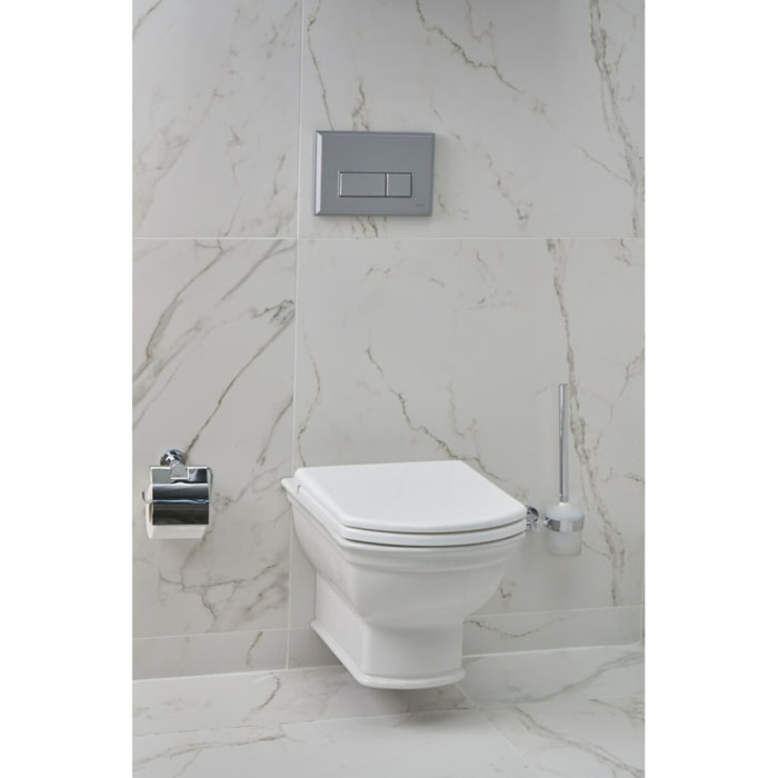 WC suspendu VitrA Valarte déchets arrière 7805-003-0075