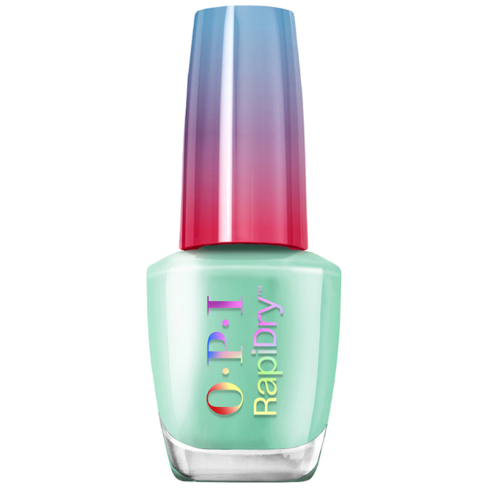 OPI RapiDry Smalto Asciugatura Rapida 0007 Verde - No Further Delays 9ml