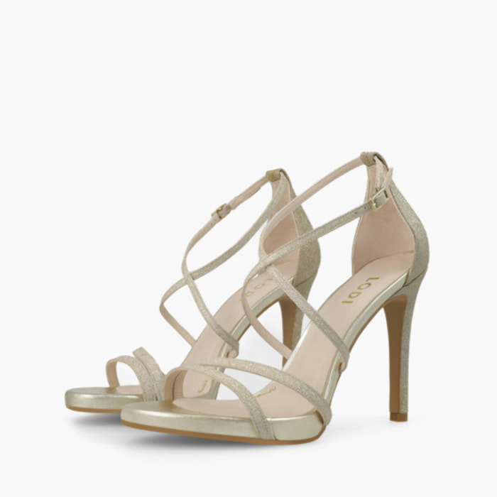 SANDALIAS DORADAS YURIKO-TXS