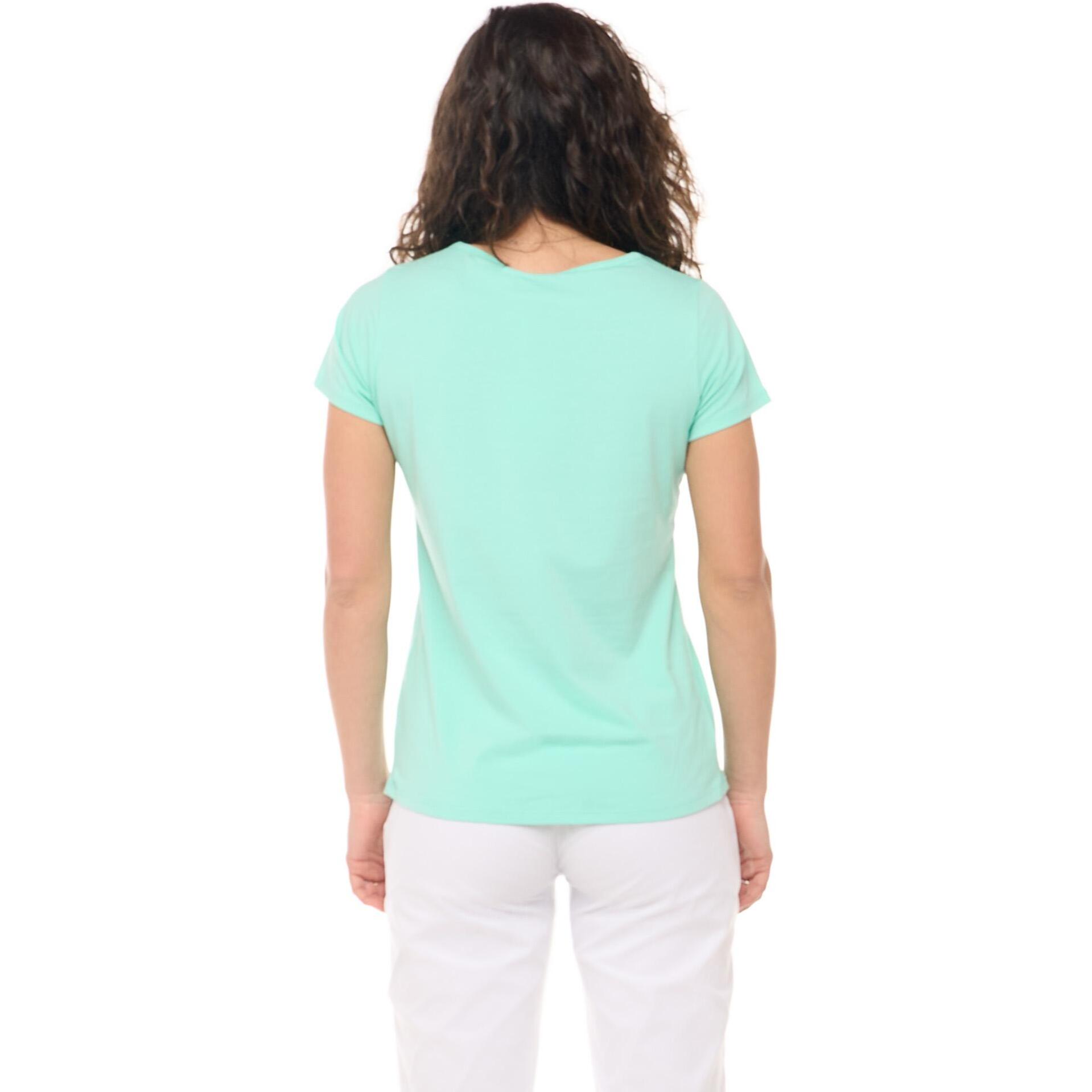 T-shirt da donna a maniche corte Leone Basic