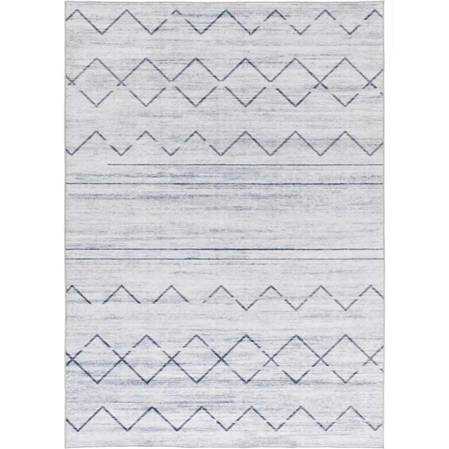 Alfombra impresa estilo étnico gris Class, varias medidas disponibles