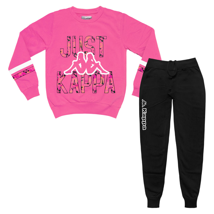 Tuta Ragazza KAPPA Cotone Felpato 8 - 16 Anni