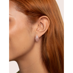 Orecchino Drop Crush Placcato Oro