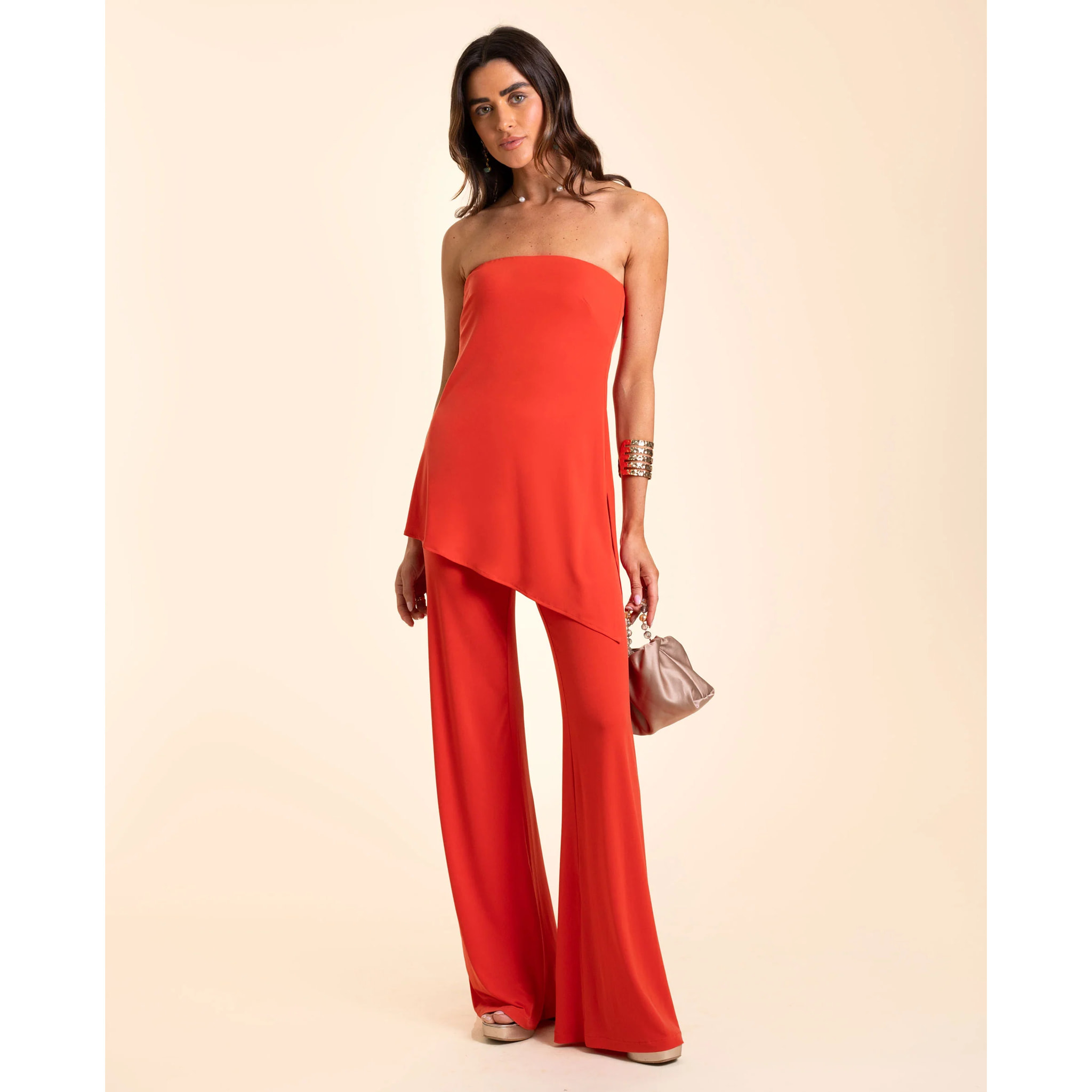 Pantalón de mujer ancho elegante