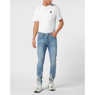 PHILIPP PLEIN Jeans Straight Cut FLAME