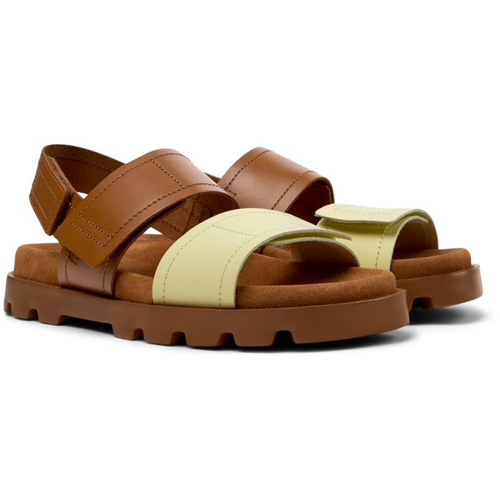 Sandalias - CAMPER Brutus Sandal - Multicolor - Cuero liso