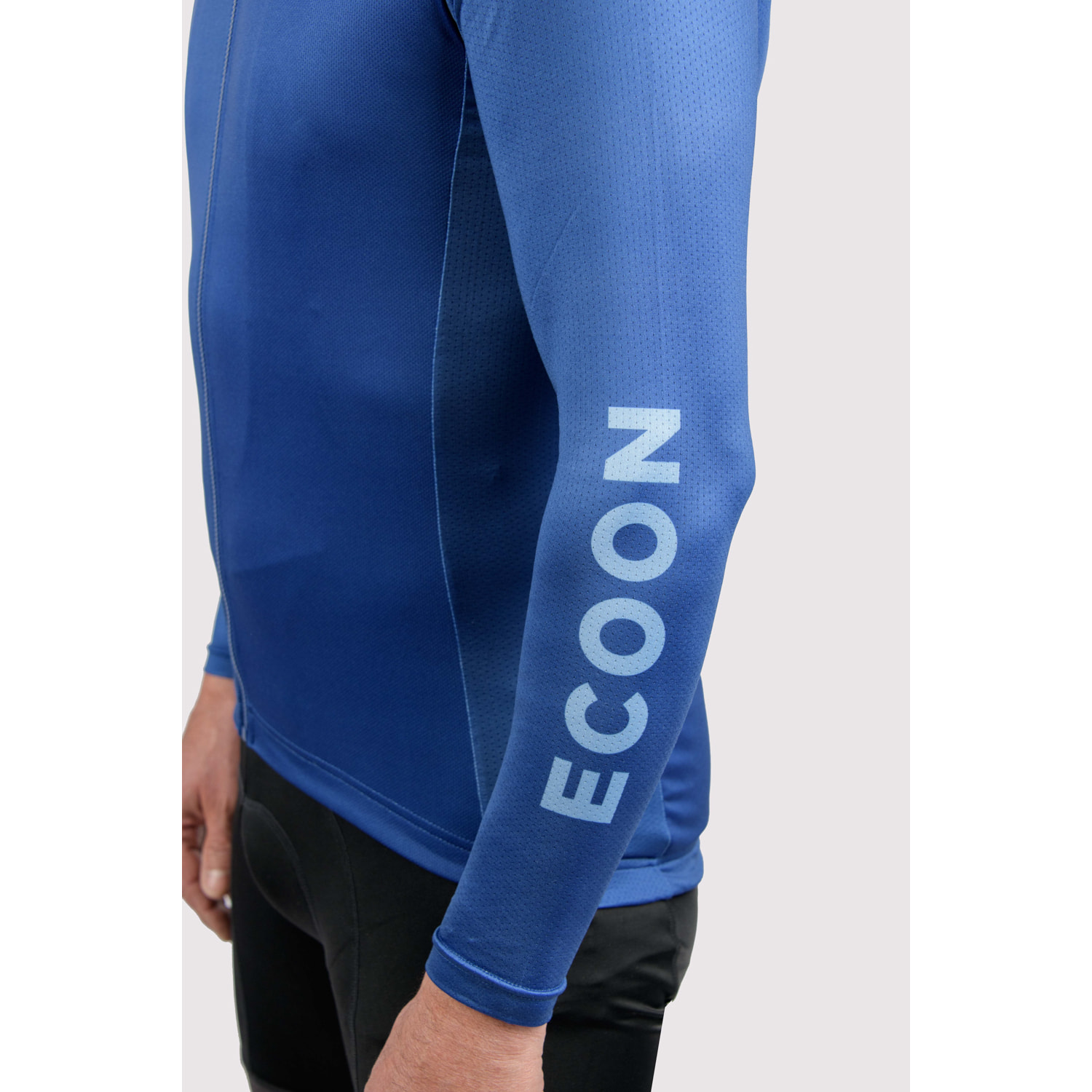 Maillot de manga larga ECOON modelo Tourmalet Men en color Azul