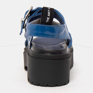Sandalias 2041 NAPPA SHINNY ROYAL / LEEDS color Royal