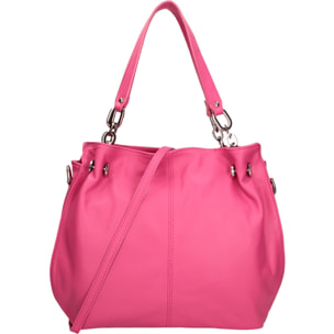 Borsa a mano da donna Made in Italy - Modello Ereba - 100% pelle - 38.0 x 30.0 x 12.0 cm