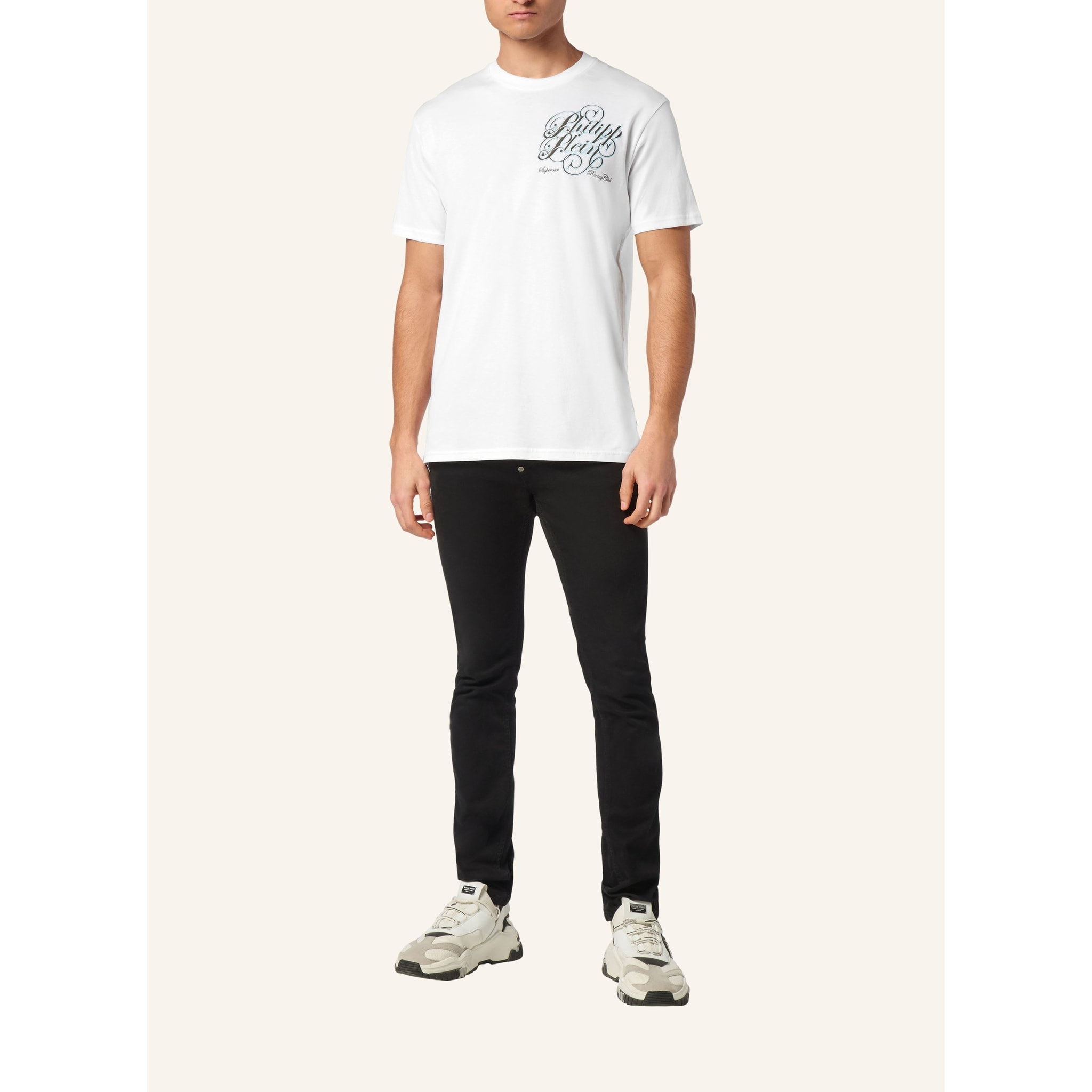 PHILIPP PLEIN T-Shirt Round Neck THE COURSE