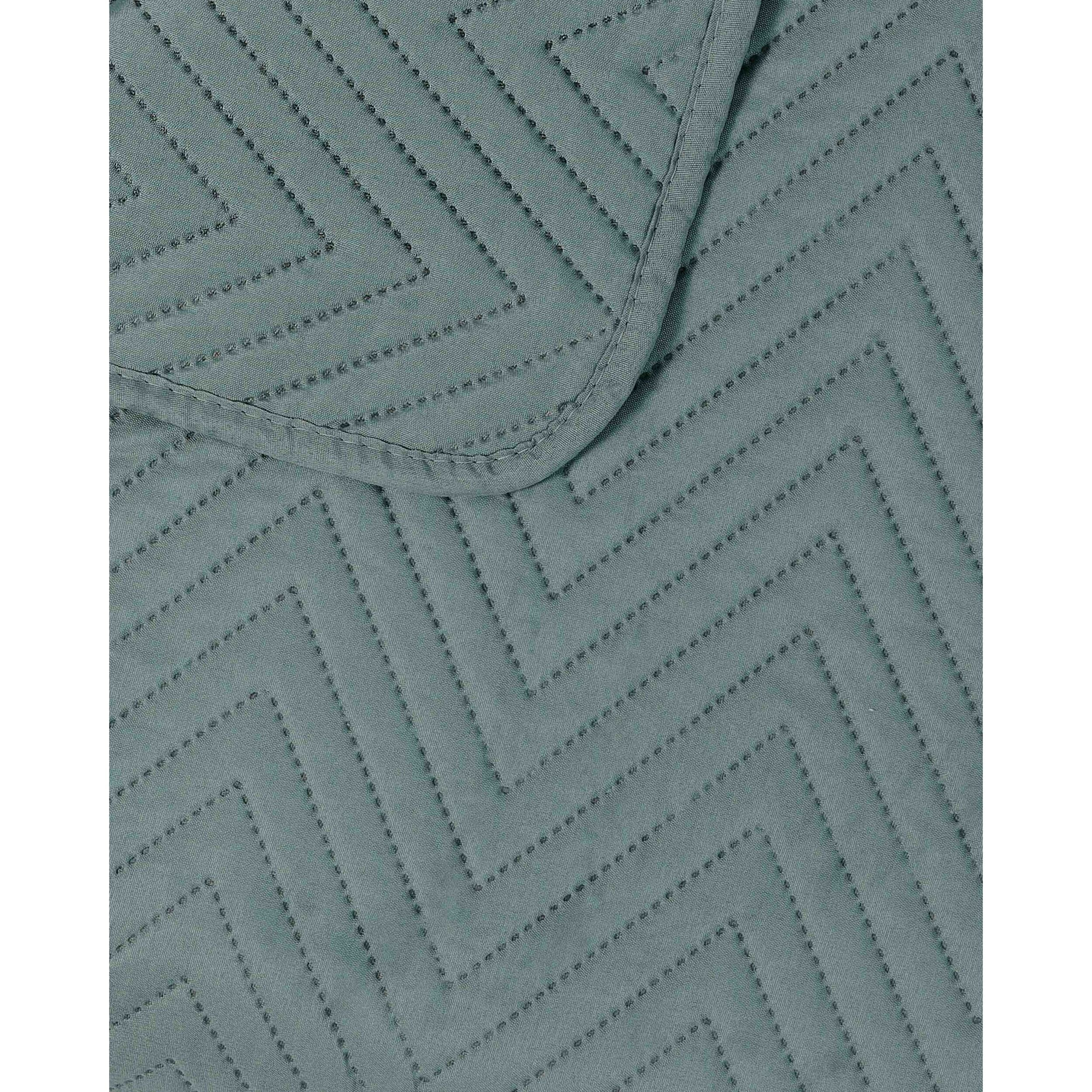 Colcha bouti verde francés