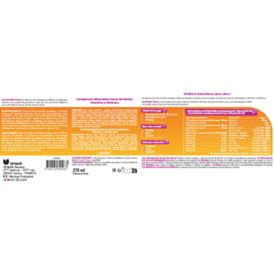 VITAMIN 22 - Cure Flash 7 jours - Formule exclusive coup de fouet - Vitamines + Minéraux + Oligo-éléments - Etui 7 flacons unidoses de 30ml