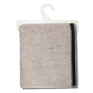 Serviette de toilette "Joia" coton beige 50x90cm