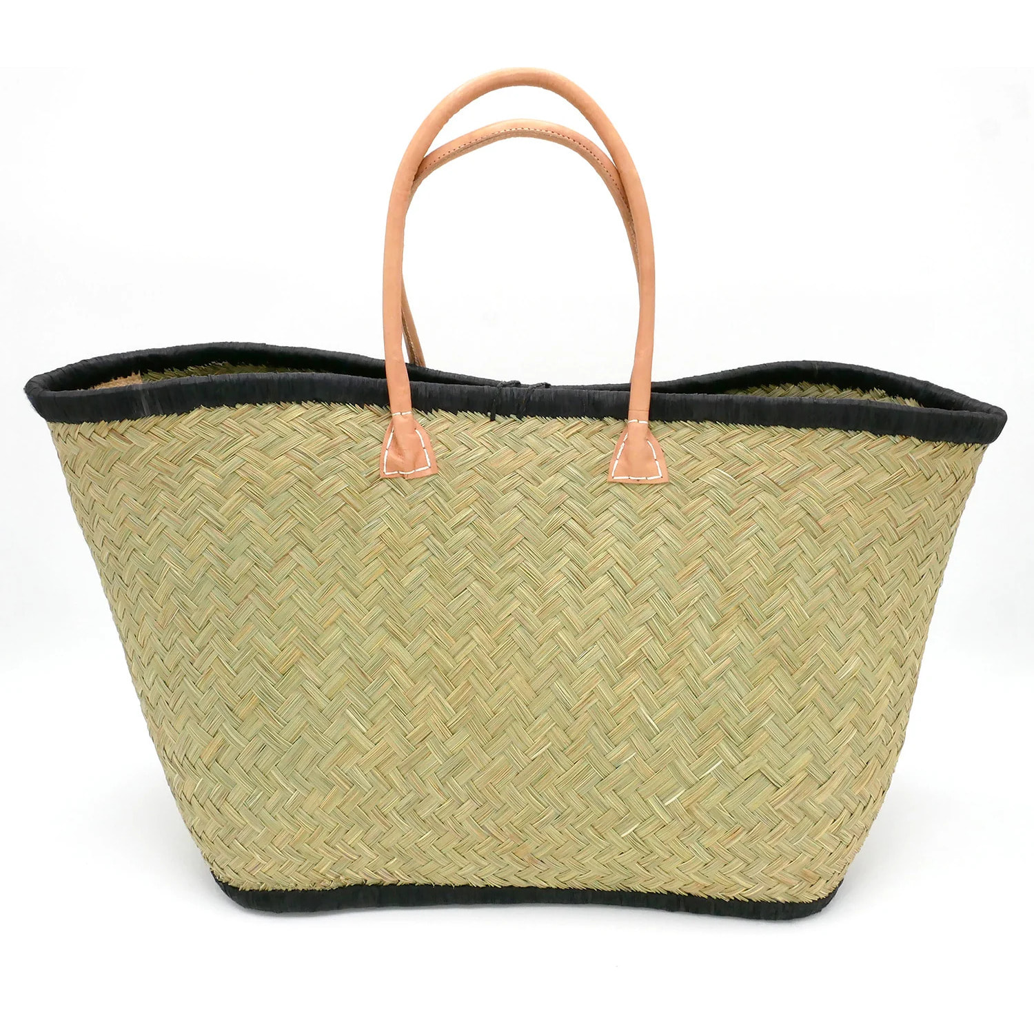 Panier artisanal de Madagascar - Good Vibes GM Noir