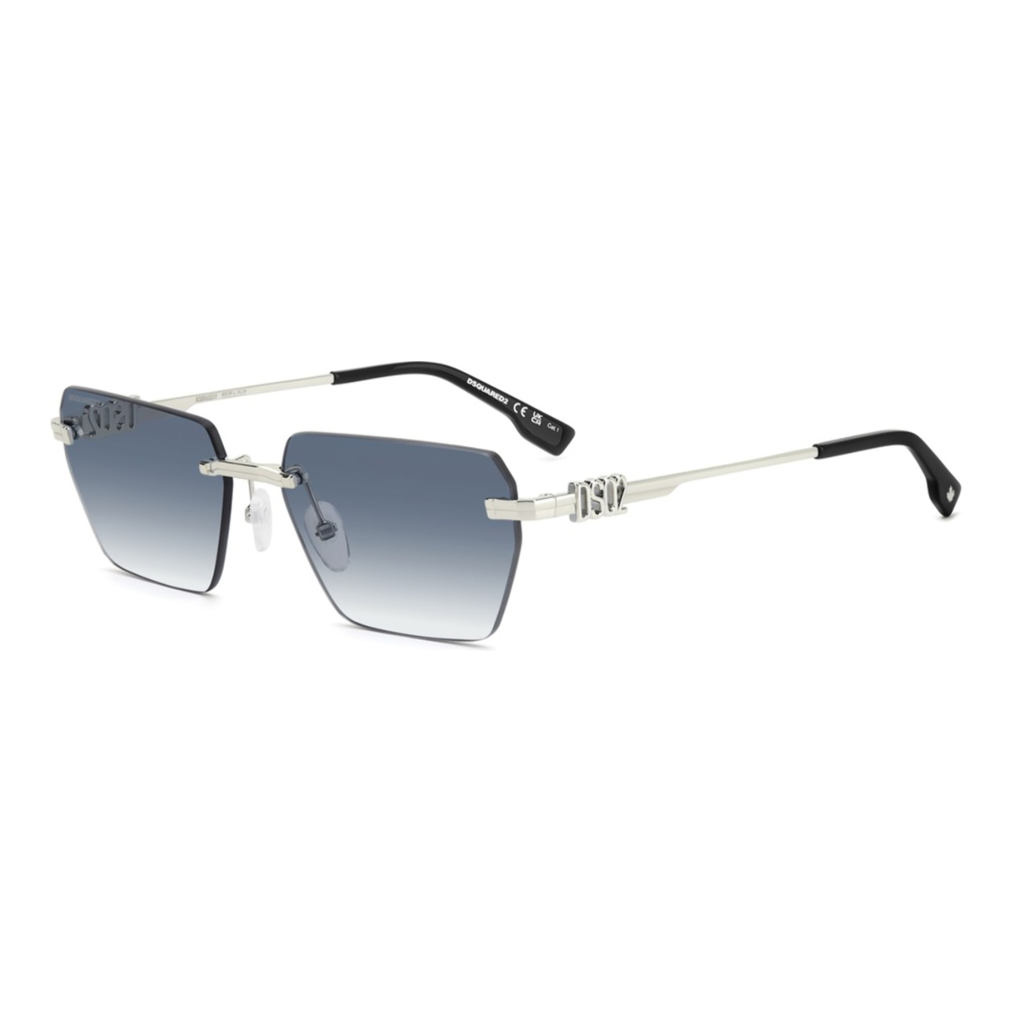 Gafas de Sol Dsquared2 D2 0102/S 010 08 de Metal Hombre 58 mm