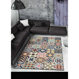 MOAR Alfombra geométrica en color multicolor varias medidas disponibles