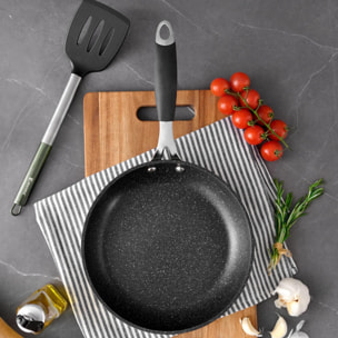 Sartén de aluminio forjado apto para cocina inducción BERGNER Midnight