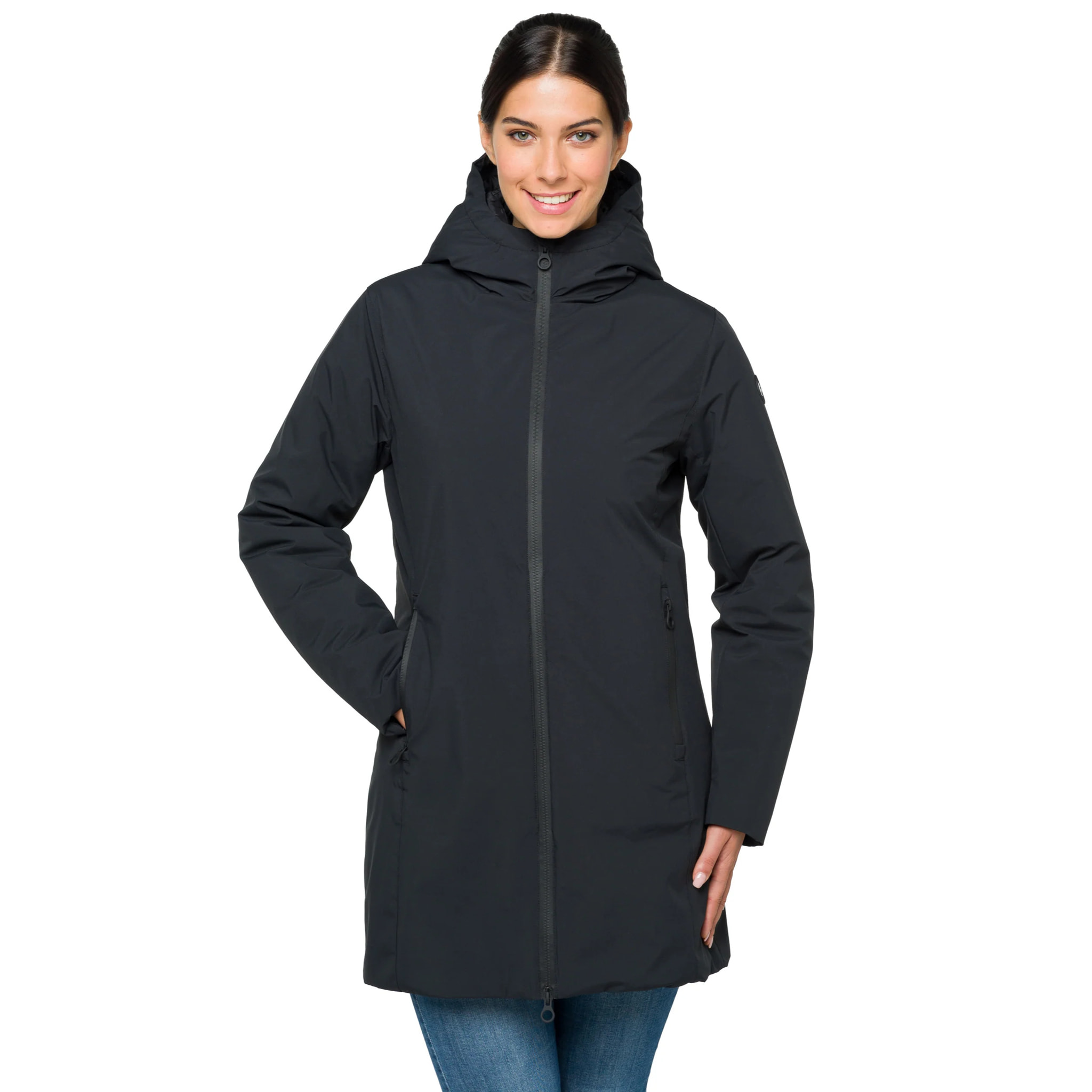 Parka ANOUK imbottito impermeabile nero
