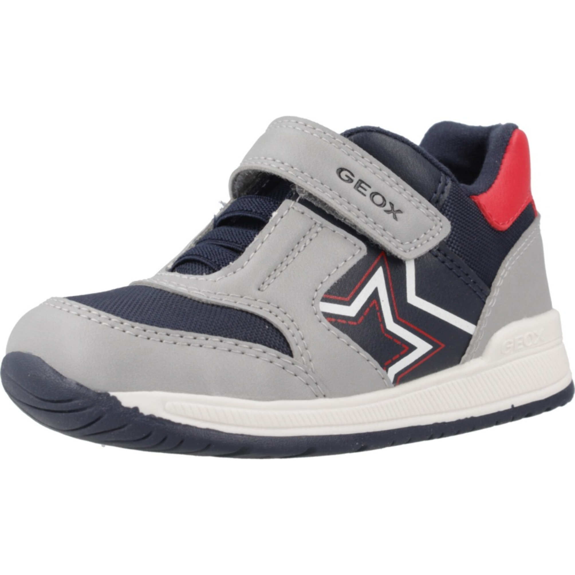 Zapatillas Niño de la marca GEOX  modelo B RISHON BOY Gray