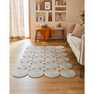 Tapis fait main en polypropylène