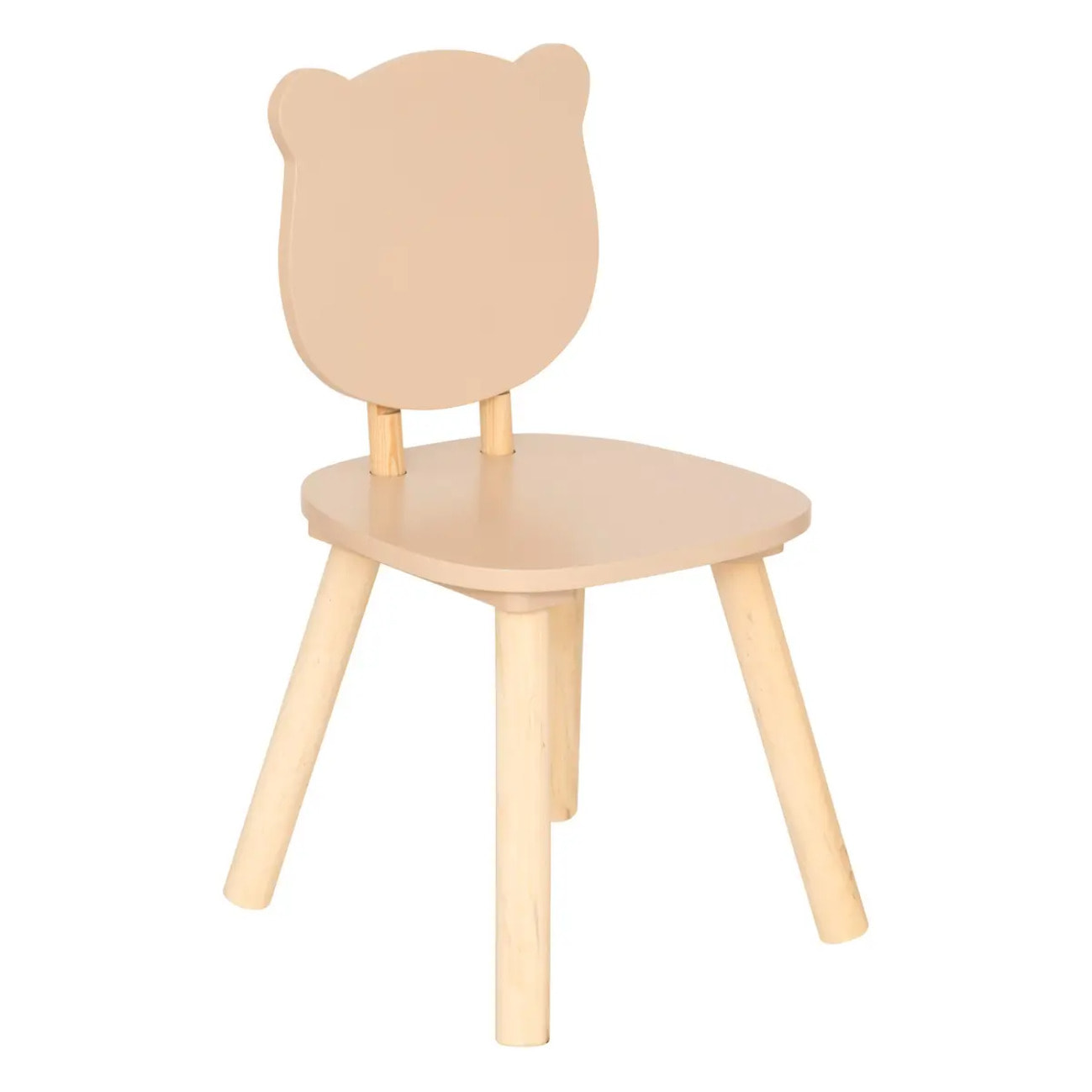 Chaises de table enfant Douceur beige L26xp26xH49cm