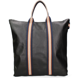 Borsa a mano convertibile in zaino  da donna In Vera pelle Made in Italy 43x38x12 cm