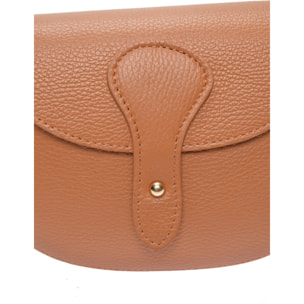 Borsa a tracolla Anna Luchini Cammello