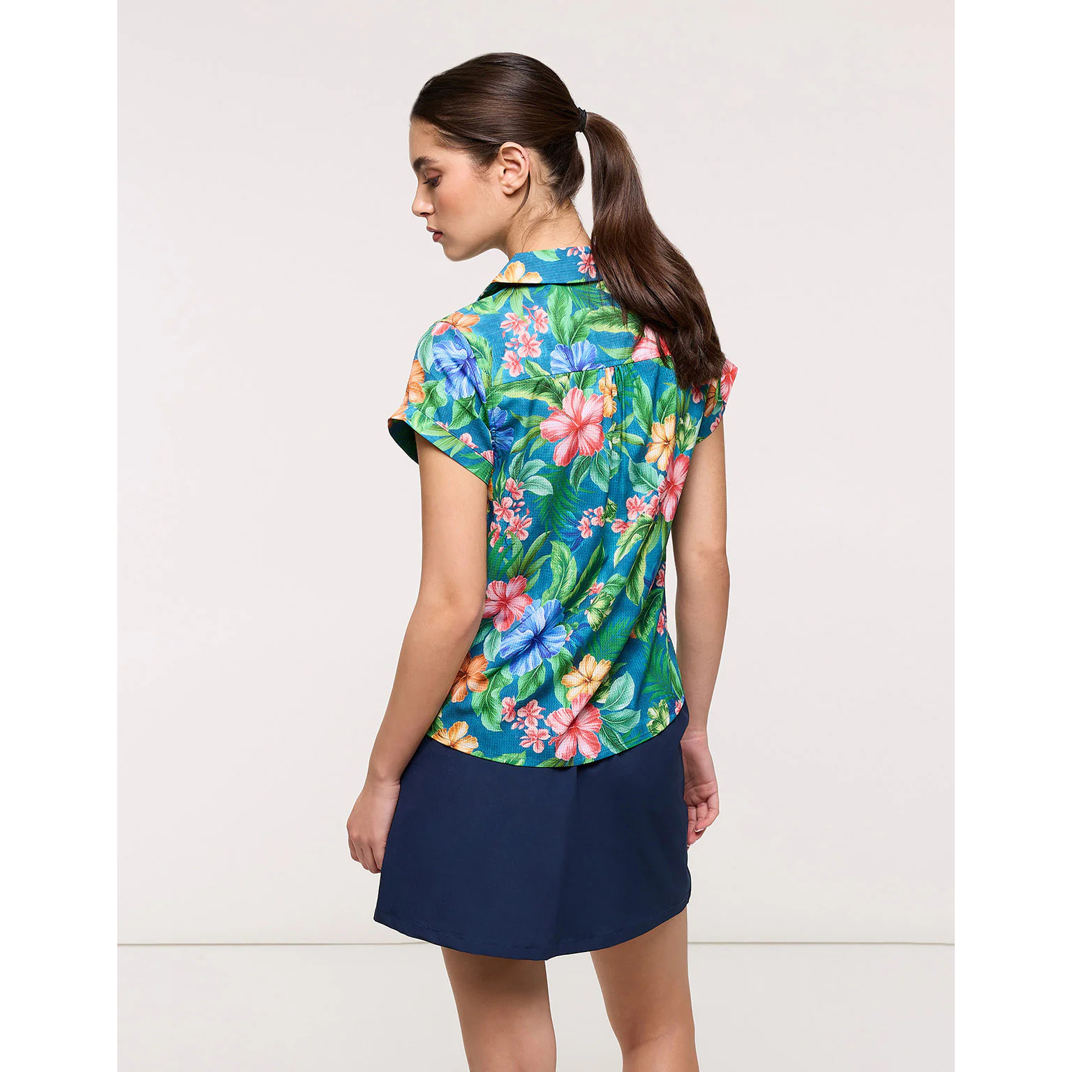 Camisa Manga Corta Multicolor - Nerini