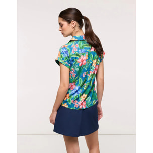 Camisa Manga Corta Multicolor - Nerini