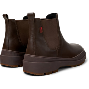 Botines - CAMPER Brutus Trek - Marron - Cuero liso
