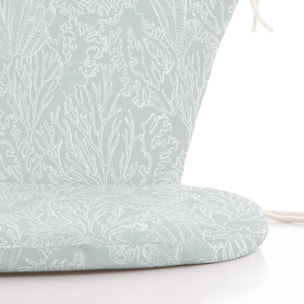 Coussin pour chaise d'extérieur Menthe Estartit 48x90 cm