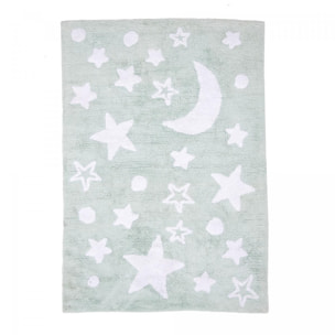 Tapis enfant Lavable 30° en coton BIO NIGHT