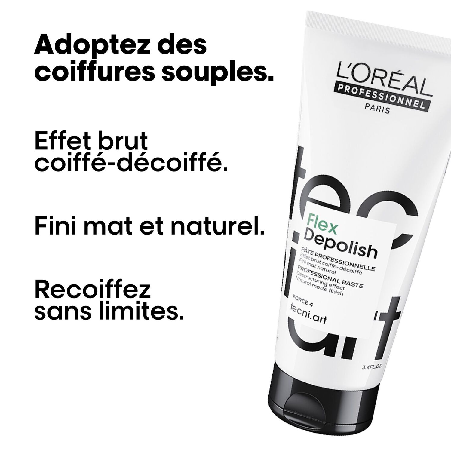 Tecni.art Flex Depolish - Crème Modulable et Déstructurante 100 ml