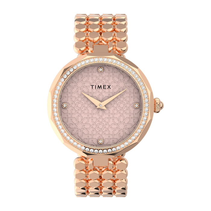 Timex Reloj Analógico De Cuarzo City Collection