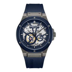 Reloj Kenneth Cole KCWGZ0063903 Hombre Analogico Automatico con Correa de Silicona
