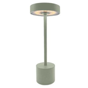 Lampe de table sans fil touch LED ROBY OLIVE H30cm