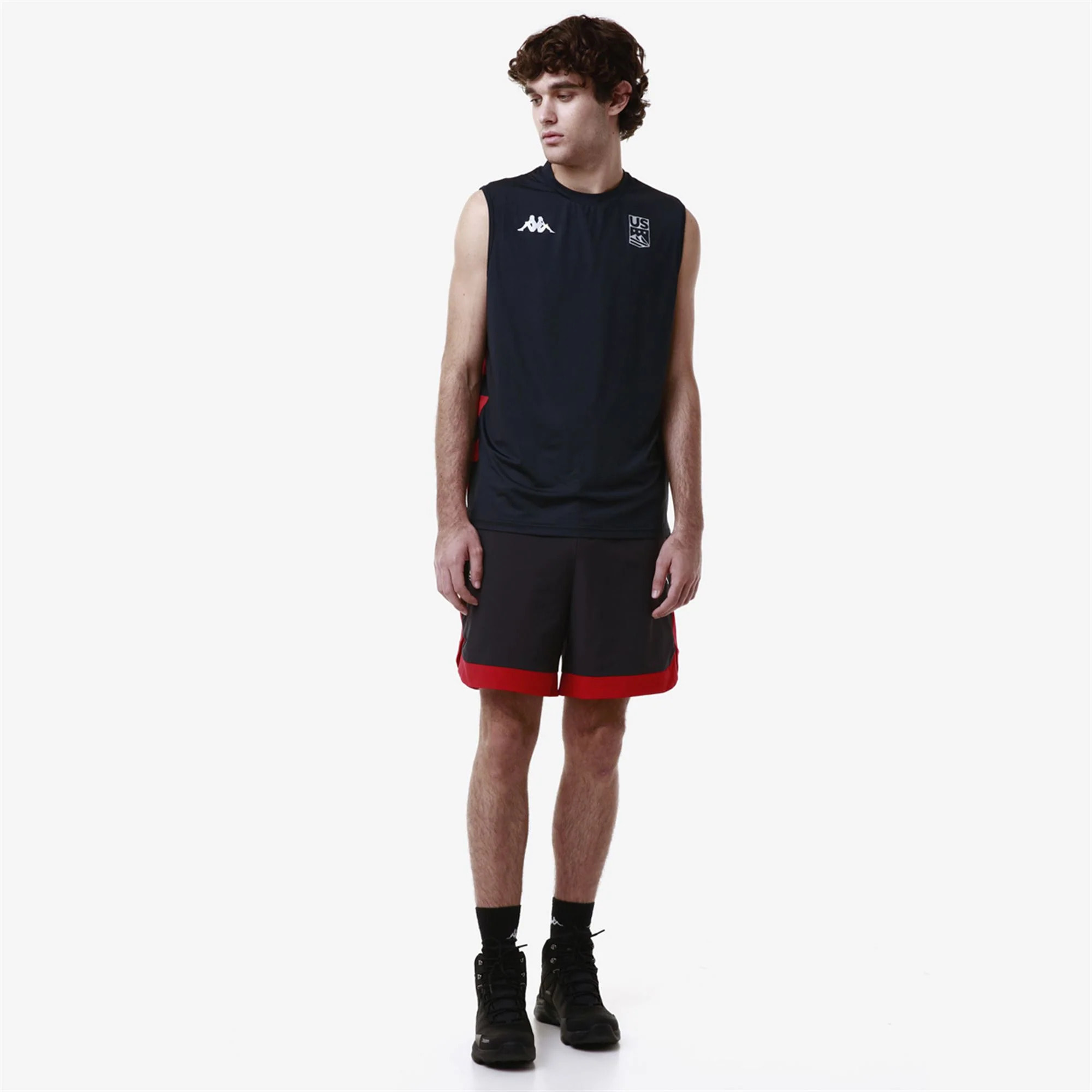 Kappa - T-Shirts & Top Uomo Blu - Kombat Drideg Us
