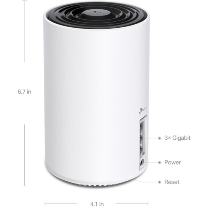 Routeur Wifi TP-LINK Deco XE75 (3-pack) Wifi Mesh 6