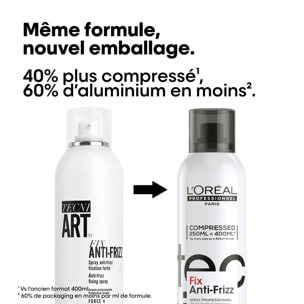 Tecni.art - Fix Anti-Frizz - Spray fixation anti-humidité 250 ml