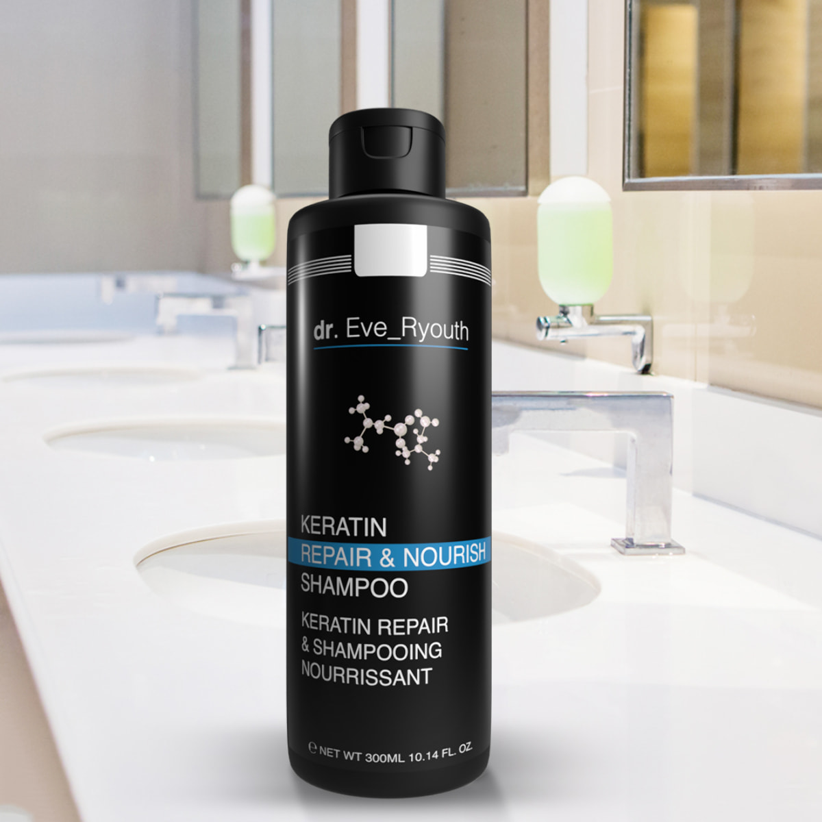 Champú de queratina