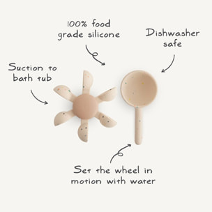 Mushie Rueda De Agua Baño Print