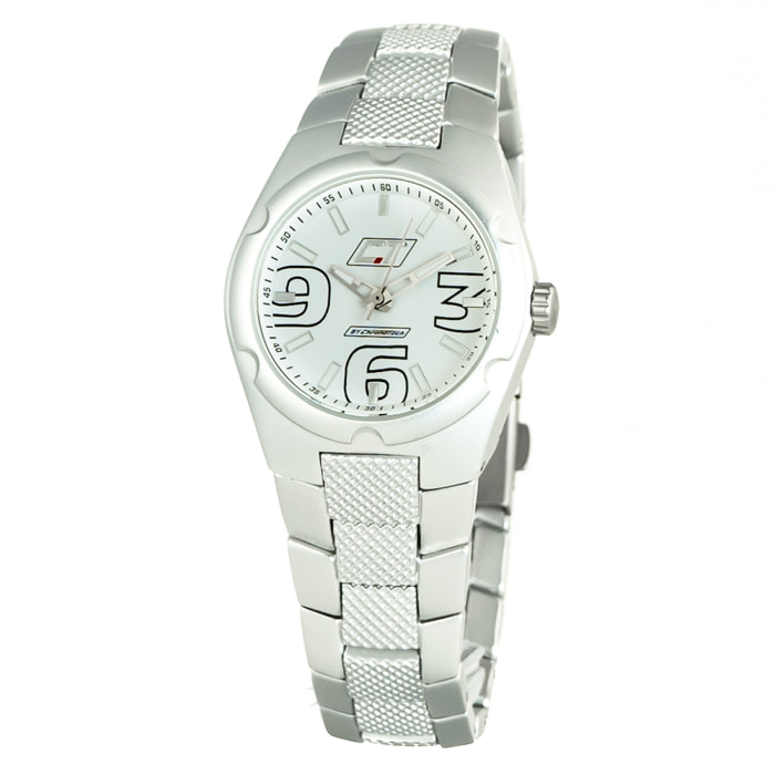 Reloj Chronotech CC7039L-05M Mujer Analogico Cuarzo con Correa de Acero