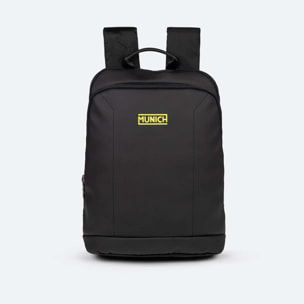 Mochila Urbana Ligera y Resistente Negra JUNGLE BACKPACK SLIM